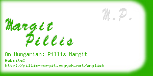margit pillis business card
